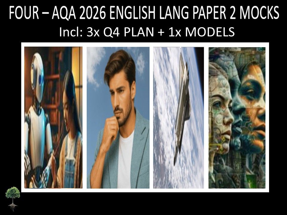 FOUR - AQA PAPER 2 | 2026 FULL MOCKS | Q4 PLAN | MODELS