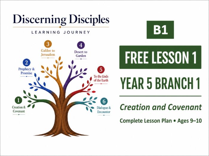 FREE Year 5 Catholic RE Lesson – Moses and the Burning Bush