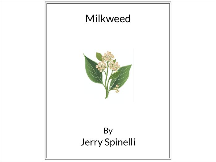 Milkweed by Jerry Spinelli - (Lesson Plan)