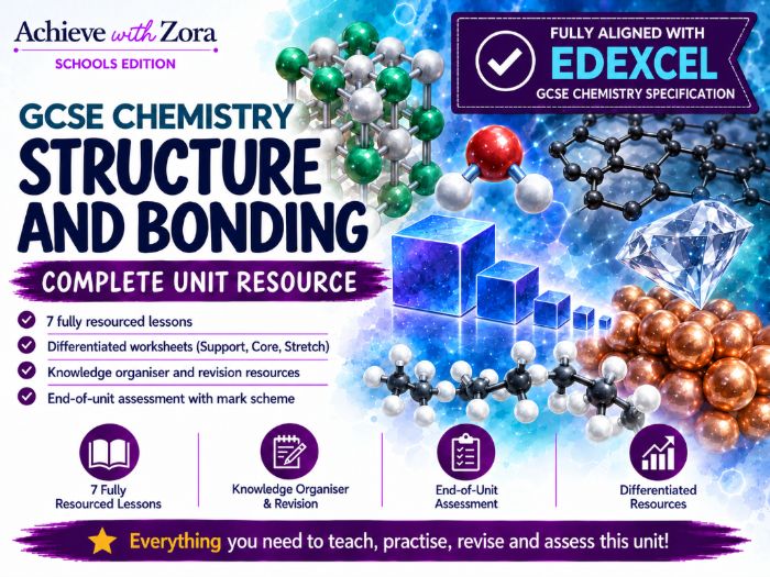 Structure and Bonding – Complete Unit for Edexcel GCSE Chemistry