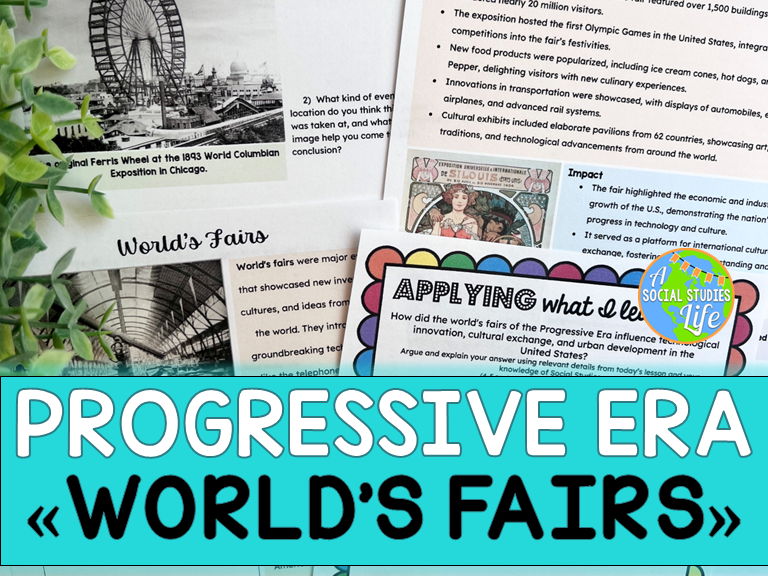 World's Fairs during the Progressive Era