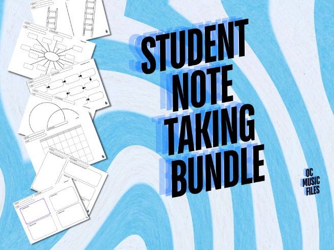 Note Taking Study Bundle