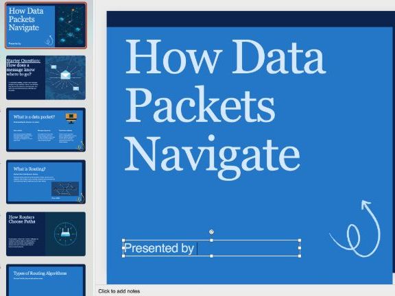 How Data Packets Navigate