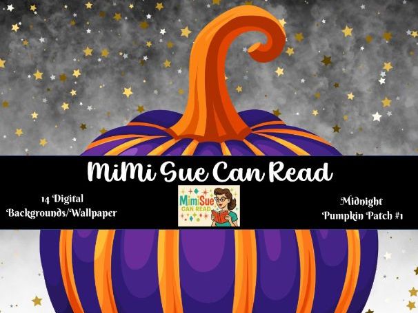 Midnight Pumpkin Patch (Set #1) 14 Digital Wallpapers/Backgrounds (300 dpi)