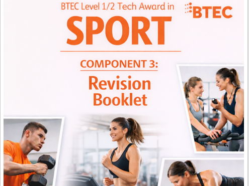 Complete BTEC Sport Component 3 Revision Booklet (2022 Spec) – Exam Preparation Pack
