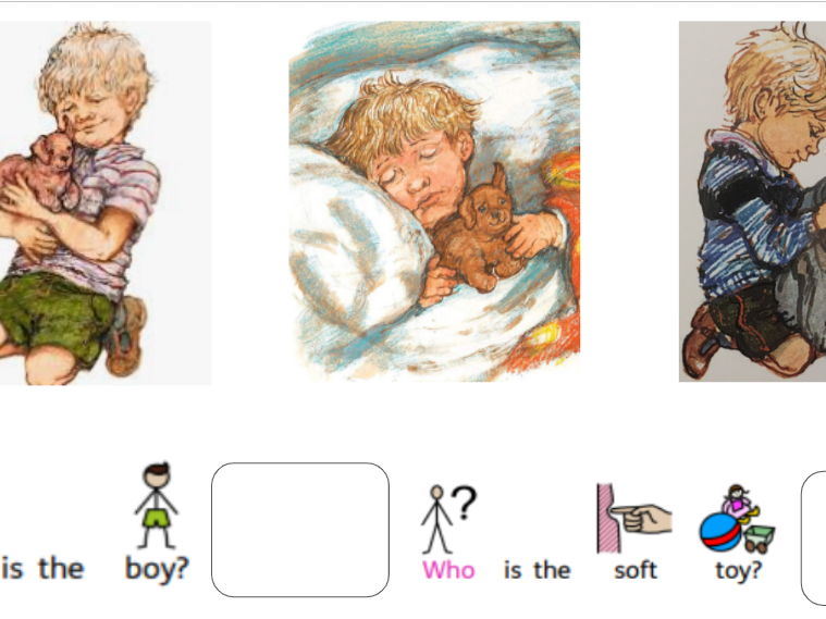 Dogger Story Worksheets – Glue & Stick Activities (4 Slides)