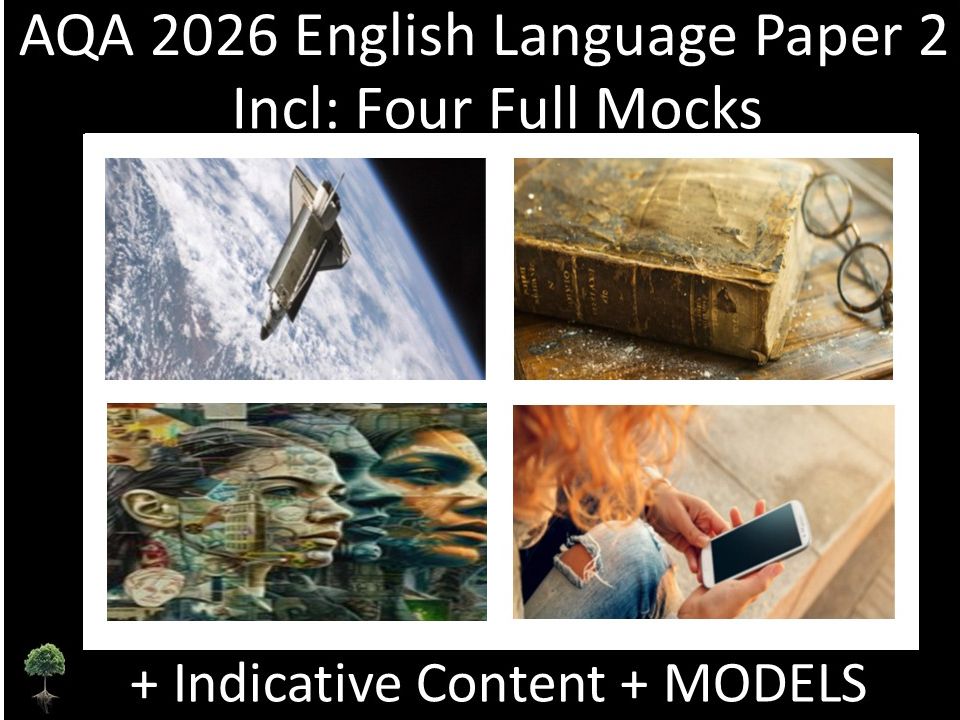 Four AQA 2026 English Language Paper 2 Mocks | MODELS