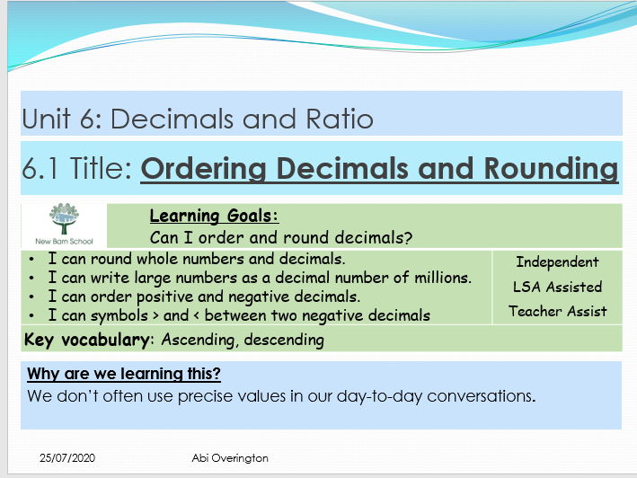 Year 8 Decimal Calculations Teaching Resources