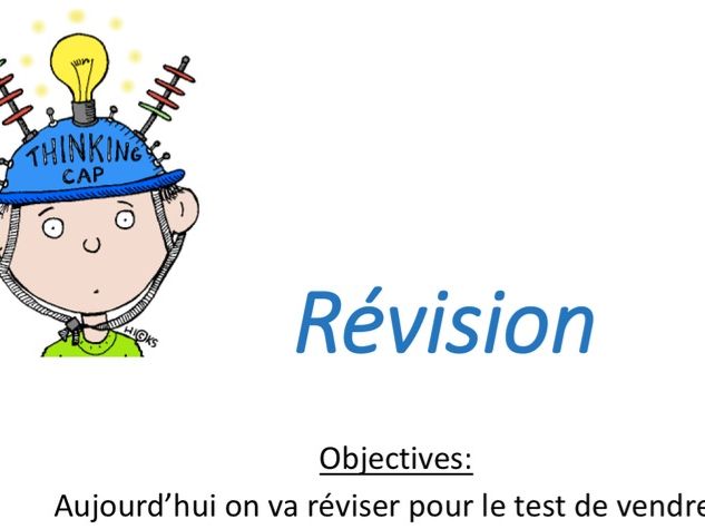 La cantine - Revision