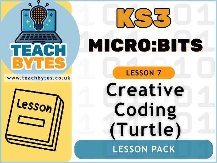Micro:bit - L7: Creative Coding (MicroTurtle) Lesson Pack