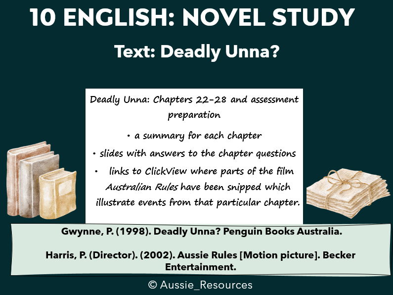 Deadly Unna: Chapters 22-28