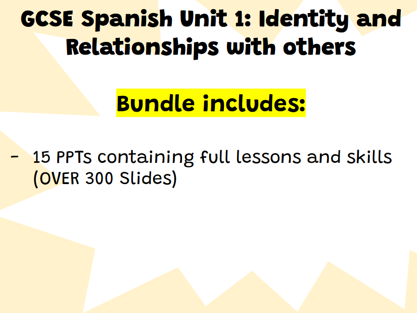 AQA New GCSE Unit 1: Full set of lessons