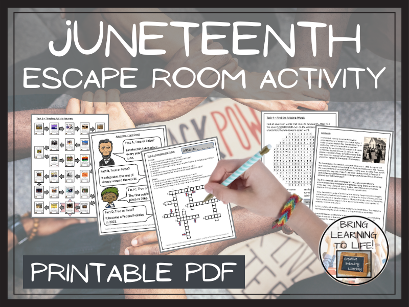 Juneteenth Escape Room Activity