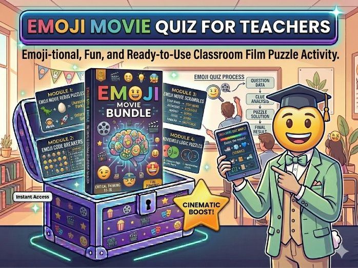 Emoji Movie Quiz – Guess the Film from the Emojis!