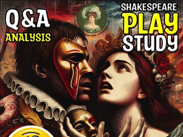 Othello Q&A Play Analysis of Shakespeare Sub Plan