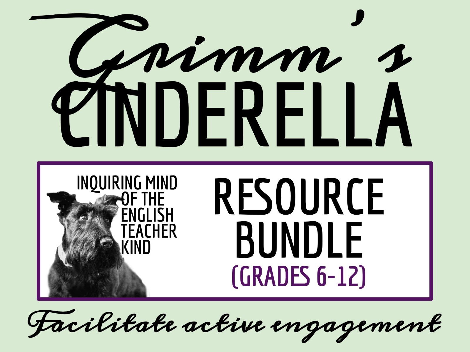 "Cinderella" Quiz, Analysis Worksheets, Vocabulary Games, and Emergency Sub Plans (Grimm's Fairy Tale)