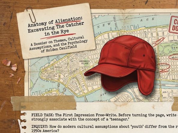 The Catcher in the Rye Analysis Mini Pack | Year 10–12 | Themes, Characters & Language