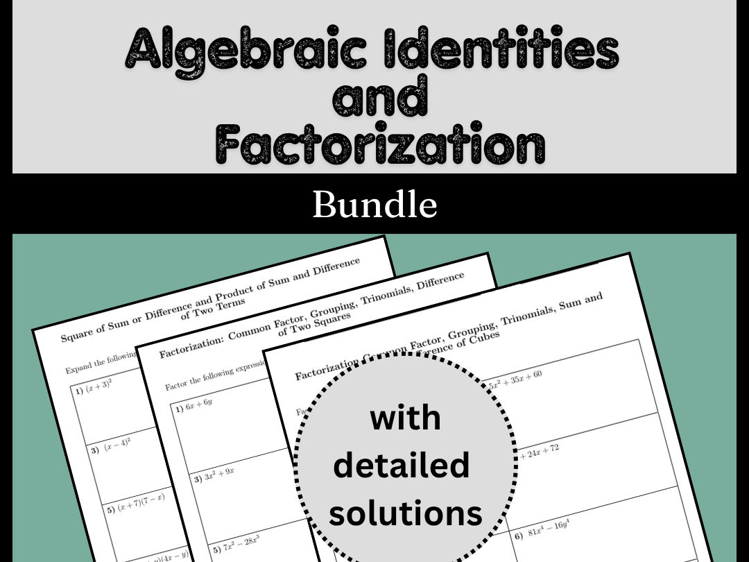 Algebraic Identities and Factorization Bundle