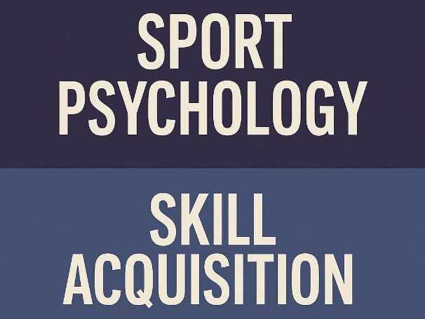 A-Level PE: Self-Confidence & Self-Efficacy (Vealey & Bandura Models) – Complete Teaching Pack