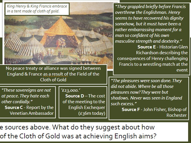 Henry VIII: Wolsey's Peace Policy