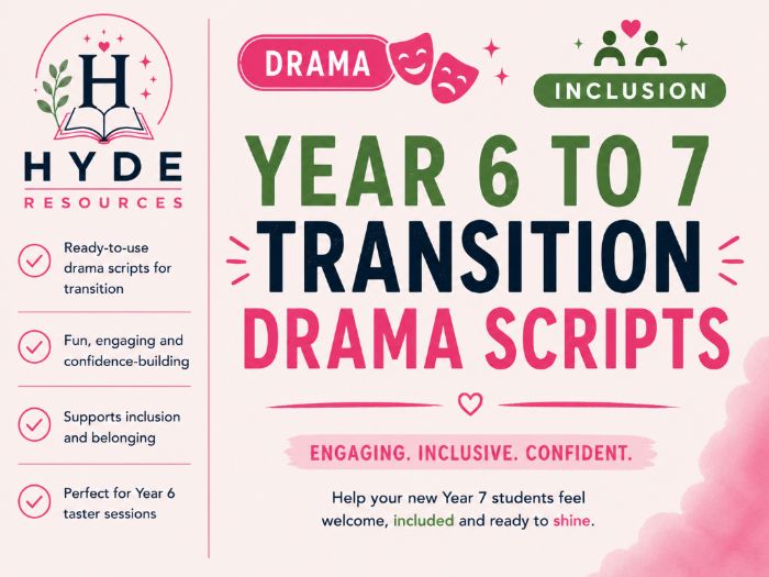 Year 6 to 7 Transition Drama Scripts
