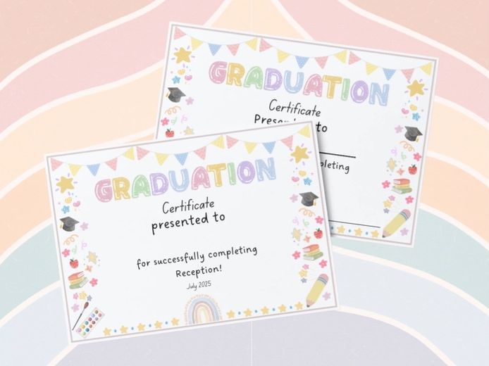 Reception Graduation Certificate