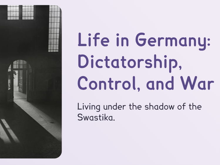 World War 2 - Life in Germany
