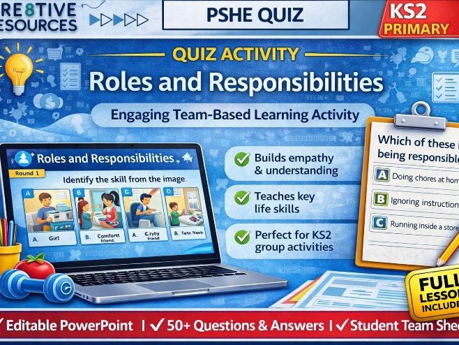 Roles and Responsibilities End of Term KS2 Quiz