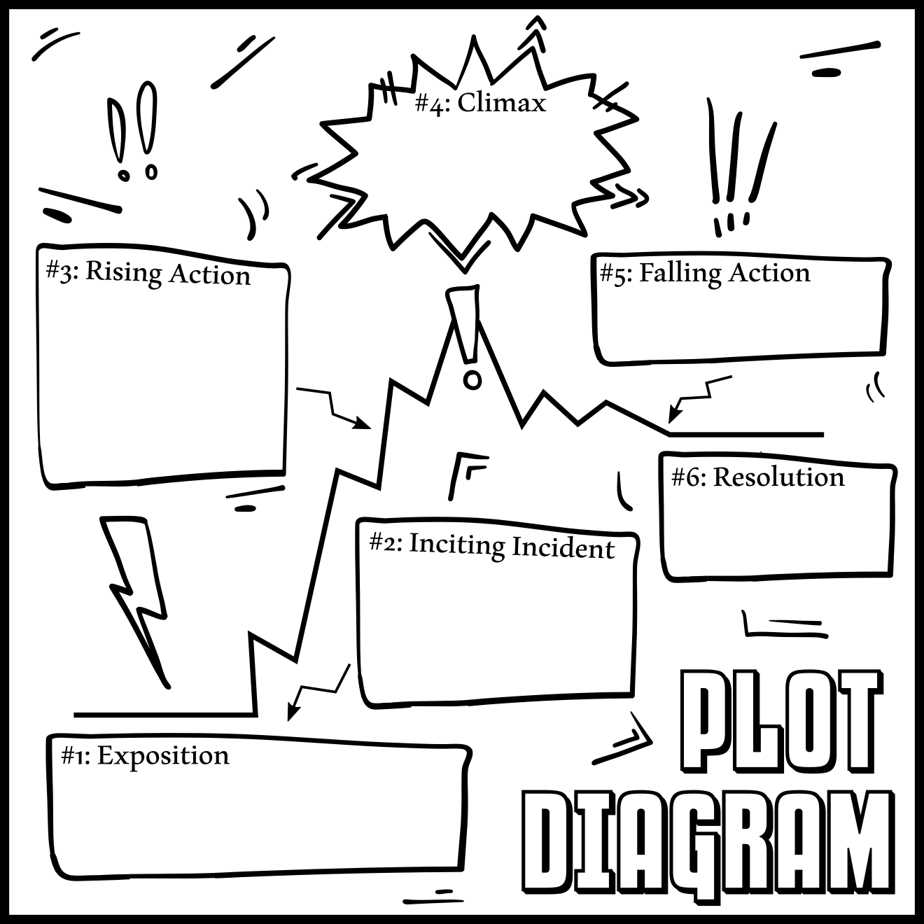 blank-plot-diagram-template-black-and-white-comic-template-teaching-resources