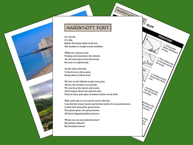 Model Text: Poem: Hardknott Fort