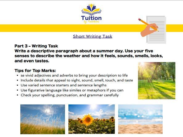 8. 11+ English - Creative Writing: Narrative; Spelling & Vocabulary