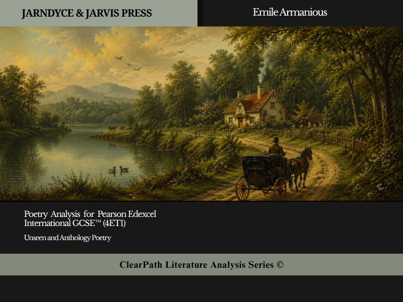 Pearson Edexcel International GCSE™  literature (4ET1): Unseen & Anthology Poetry