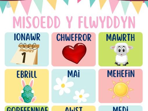 Welsh months of the year