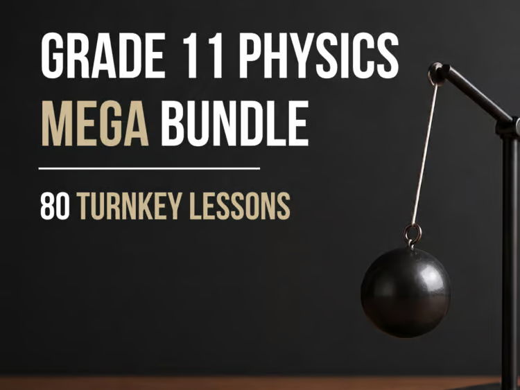 EXTENDED: KS5 / AS-Level Physics Full-Year Master Curriculum | Turnkey Lessons