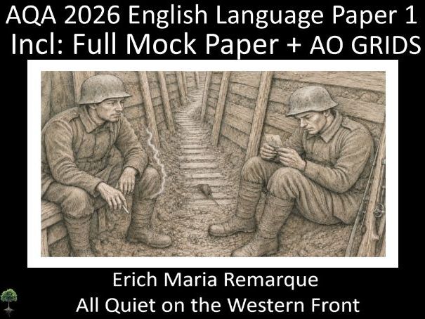 One AQA 2026 English Language Paper 1 Mock | AO Grids (Rem)