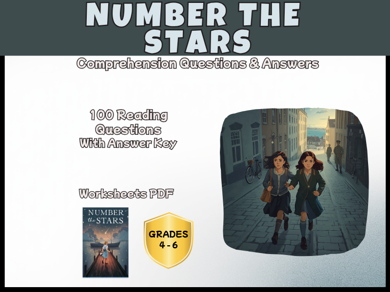 Number the Stars Reading Comprehension Questions & Answers | Years 5-7 KS2 KS3