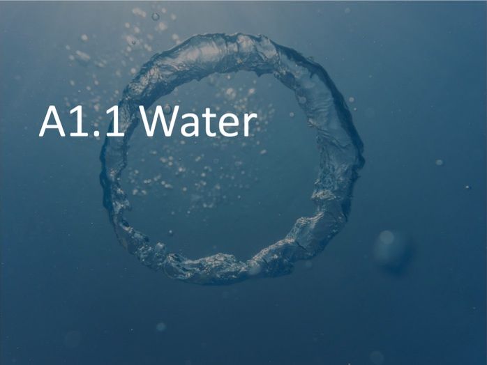 A1.1 Water