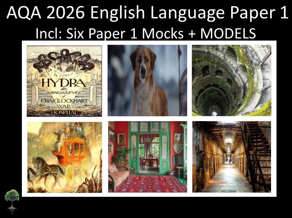 Six AQA 2026 GCSE English Language Paper 1 Mocks | Models