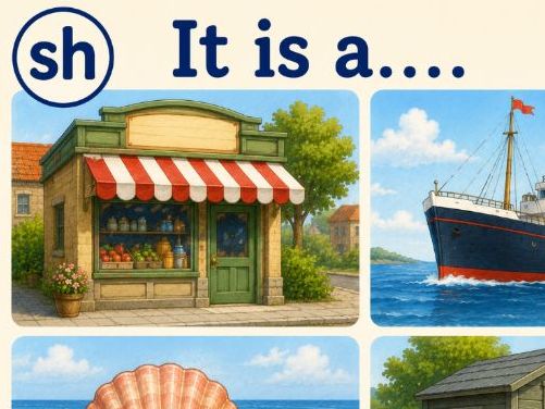 EYFS It is a...  Early sentence writing