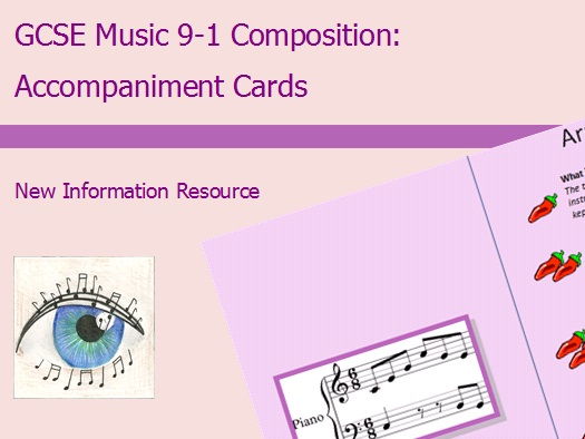 GCSE Music 9-1 Composition: Accompaniment Cards