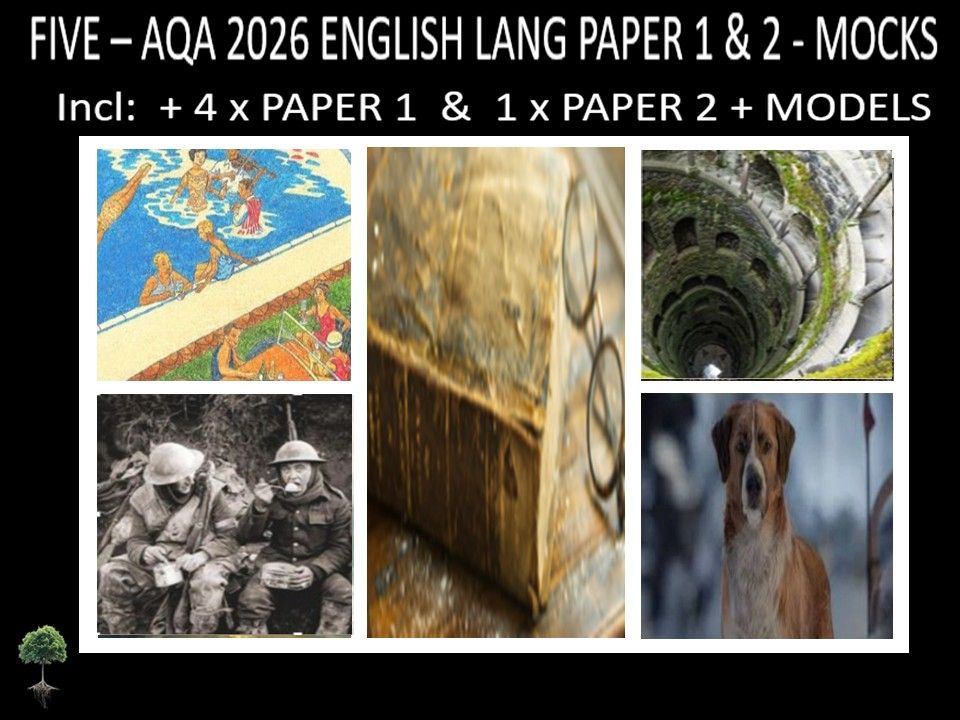 FIVE - AQA PAPER 1 & 2 | 2026 FULL MOCKS | MODELS