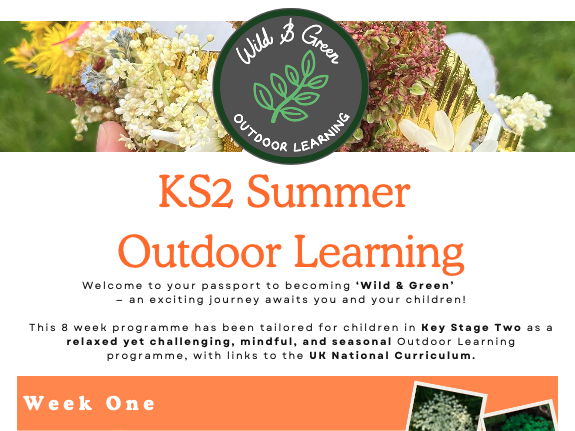 KS2 Summer Outdoor Learning Curriculum