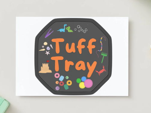Tuff Tray Display Sign