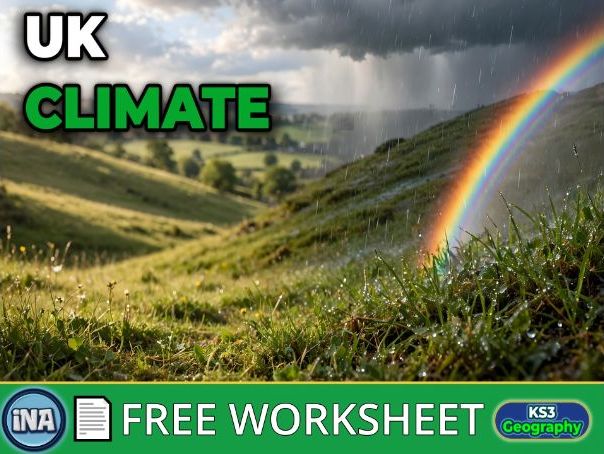The UK's Climate - FREE KS3 Geography Worksheet