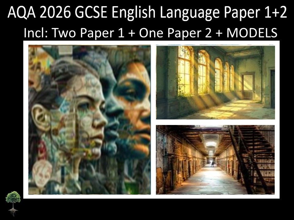 Three AQA 2026 GCSE English Language Paper 1 & 2 Mocks | Models
