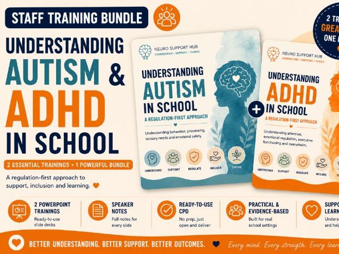 Autism and ADHD in School – Regulation First Staff Training Bundle