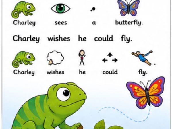 The Mixed-Up Chameleon – Widgit Adapted