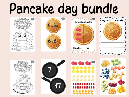 Pancake day -Year 1- continuous provision bundle