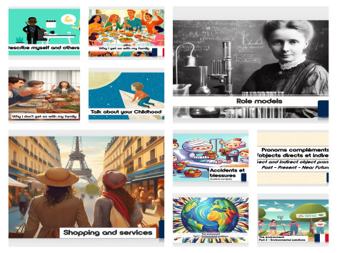 YEAR 10 FRENCH EPI BUNDLE / GCSE FRENCH BUNDLE 2