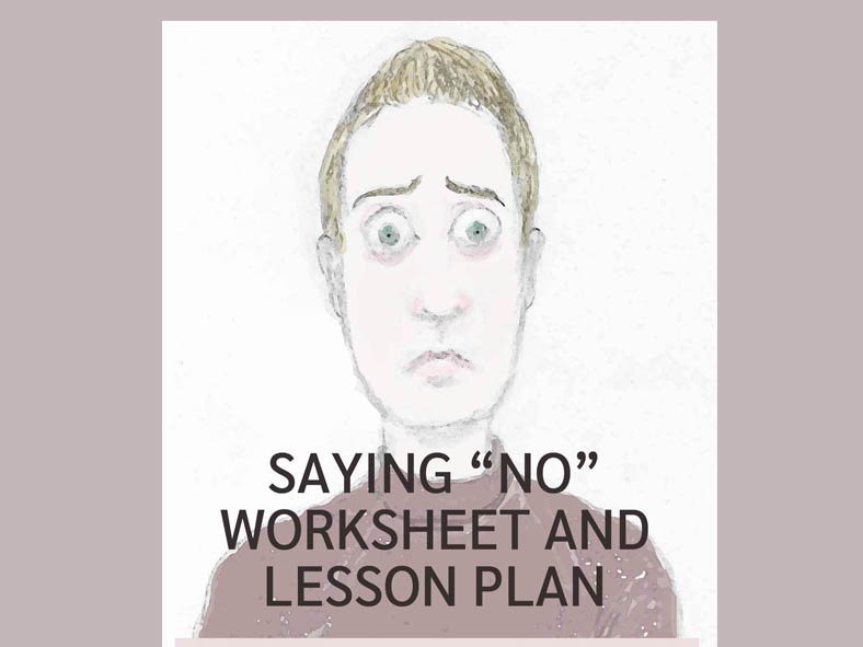 Printable Saying No Worksheet